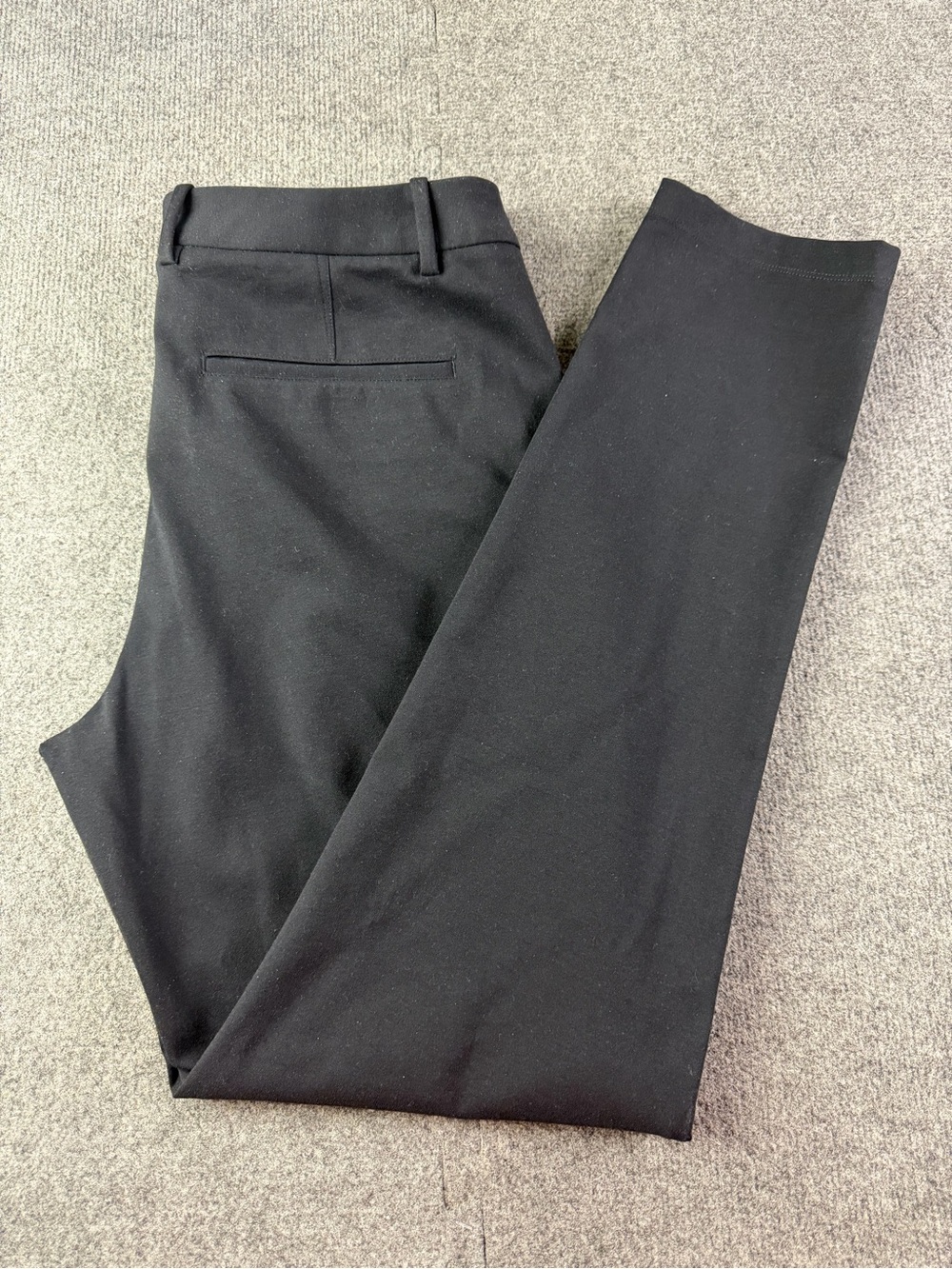 Kit And Ace Mens Blended Fabric Flat Front Stretch Pants Size 36x34 Black